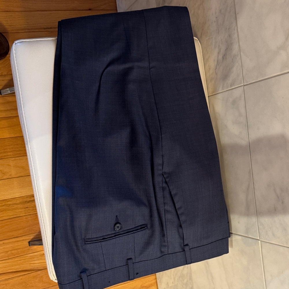 DKNY Men's Navy Dress Pants